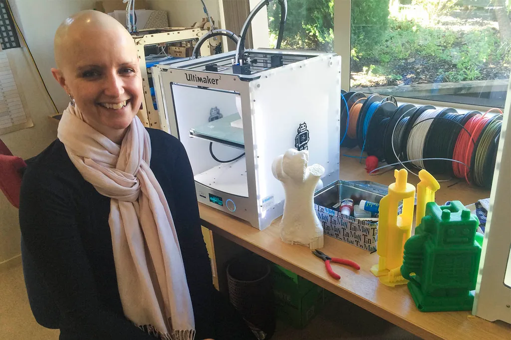 I went to the 3D printing studio