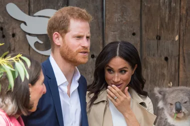 The disturbing truth behind this photo of Harry and Meghan