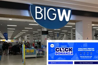 Big W has launched a HUGE flash sale – days after revealing 60 stores may close