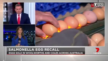 Salmonella scare: Hundreds of thousands of eggs across the country are being recalled