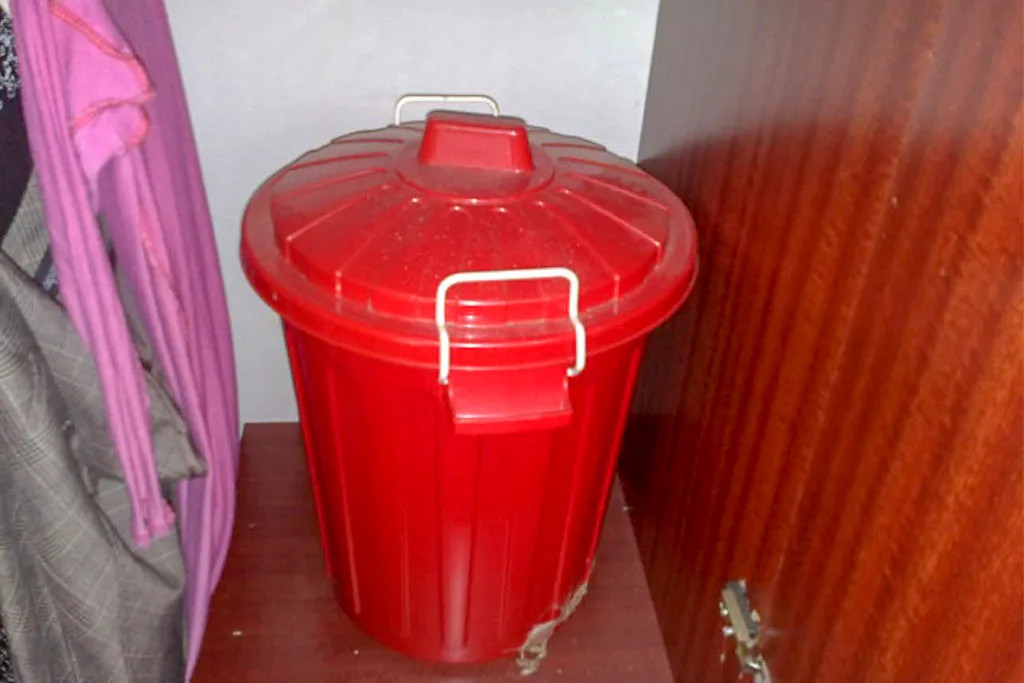 The bin held a terrible secret