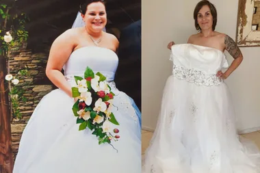 Meet the bride who halved her size by doing THIS