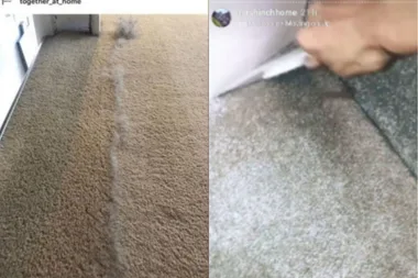 This mum’s $5 carpet cleaning trick has the internet OBSESSED