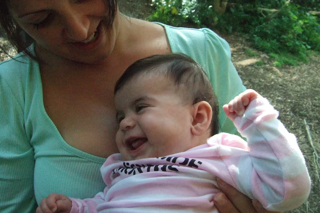 I loved the sound of her giggles