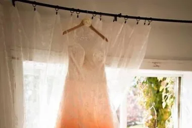 Bride slammed for ‘disgusting’ wedding dress that looks like a TAMPON