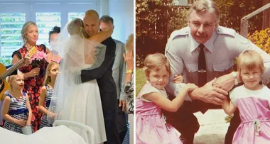 Bride’s tragedy – my dad died as I said ‘I do’