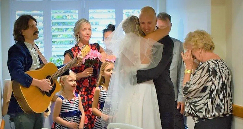 I’m so glad Dad was there when I married