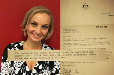 Woman shares a touching letter she received from Bob Hawke after her nan died in 1985