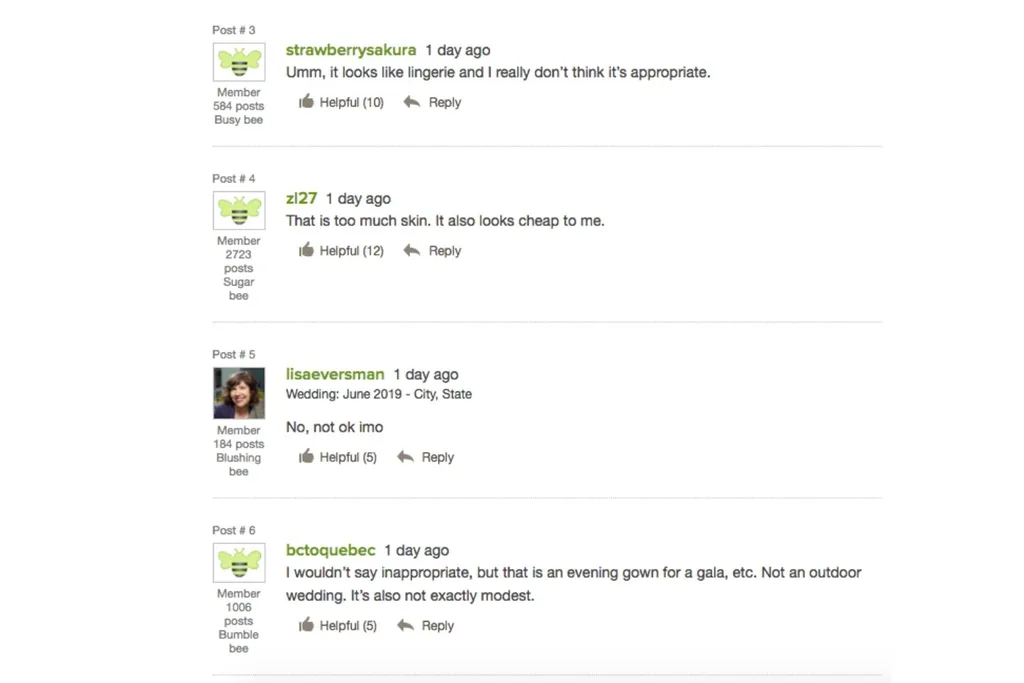 Wedding Bee comments