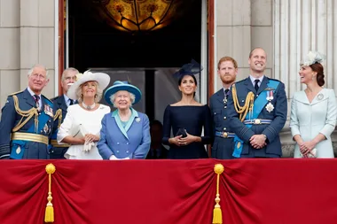 Why do the British royal family all have different surnames, or none at all?