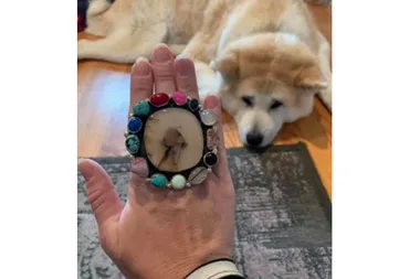 HUGE engagement ring is slammed on Facebook