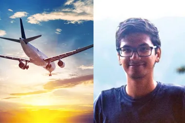Body falls from plane and narrowly misses man sunbaking
