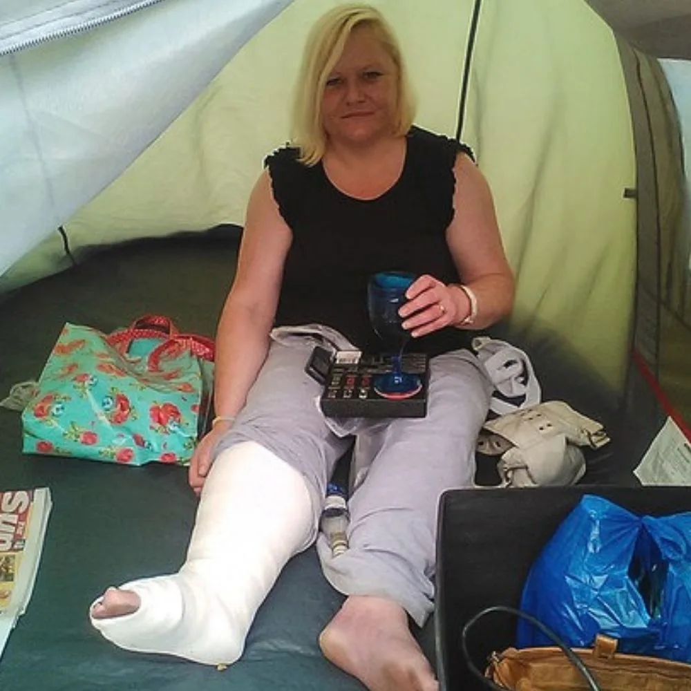 Tanya Czernozukow lost her leg