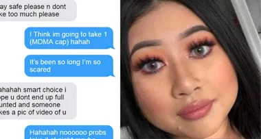Last text messages of MDMA death festival reveller revealed