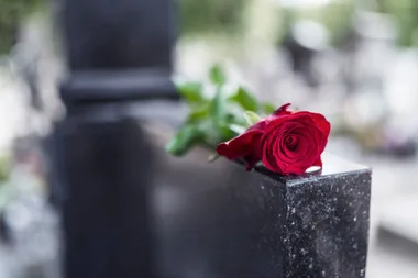‘I met my dream man at his funeral’