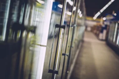 Missing man found behind supermarket freezer