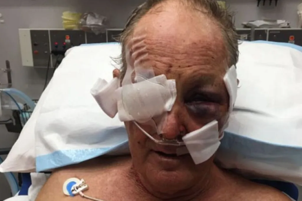 Kelvin Tennant was shot out cycling