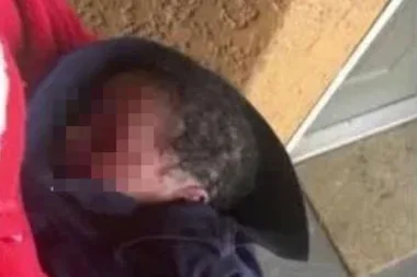 Baby left on doorstep with heartbreaking note