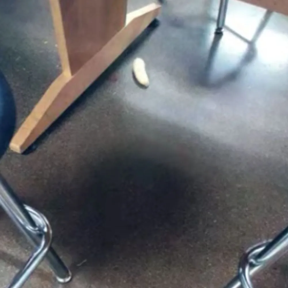 Banana attack in classroom