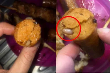 NSW Mum discovered maggot in her sausage