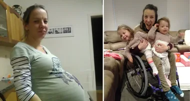 Paralysed then I had twins!