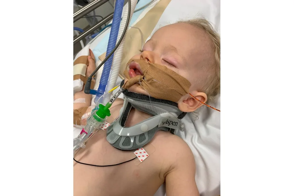 Oscar in hospital
