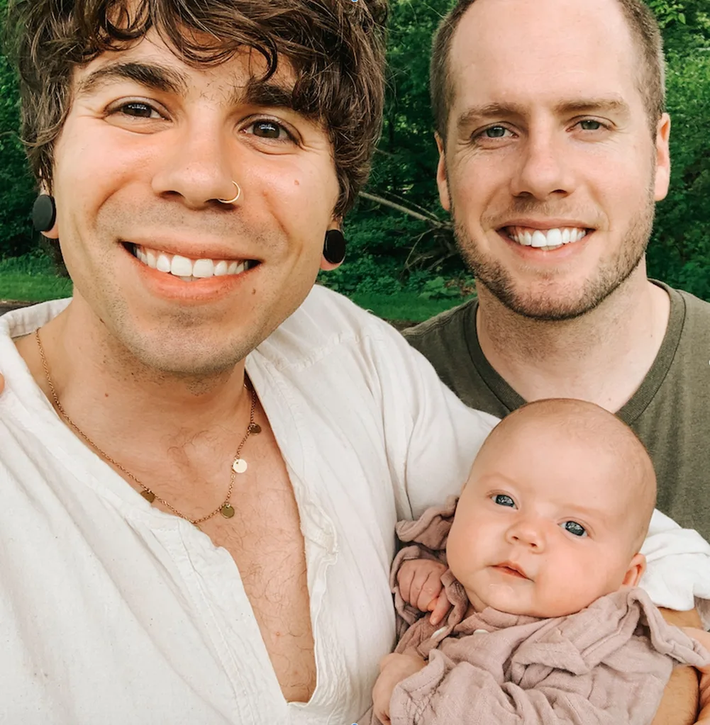 Elliot and Matt adore being parents