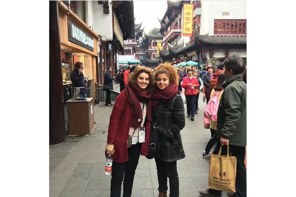 Aia and me in Shanghai