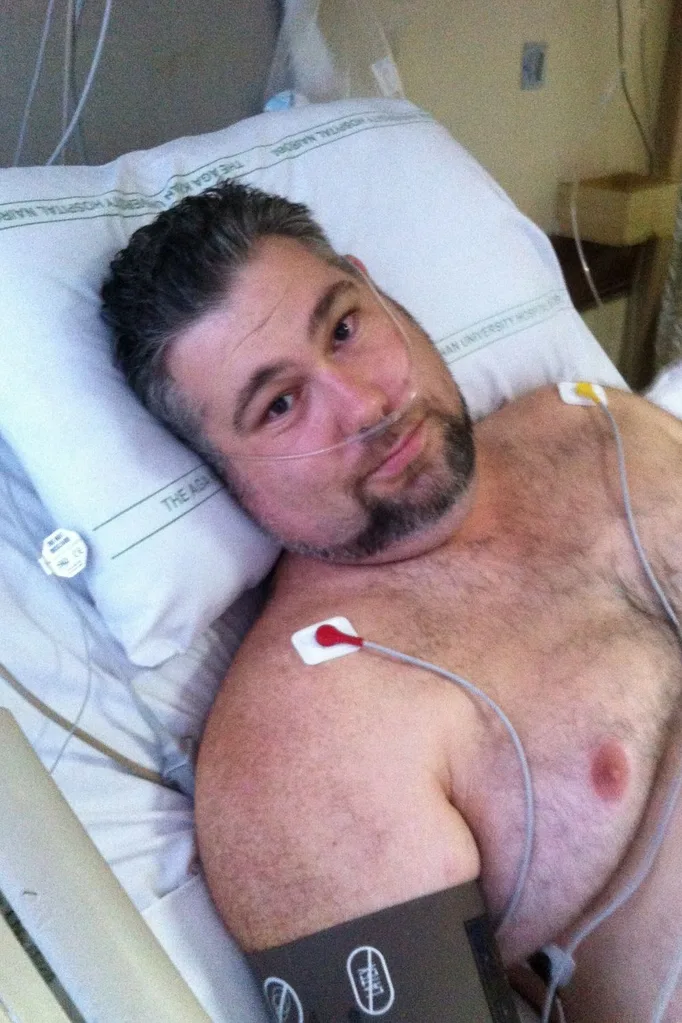 I was one of the first victims to arrive at hospital.