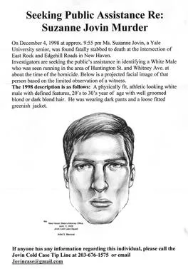 Sketch man running from scene