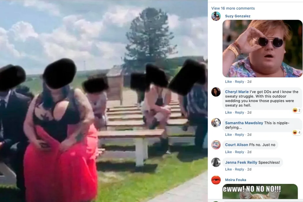Amanda Sipes at wedding