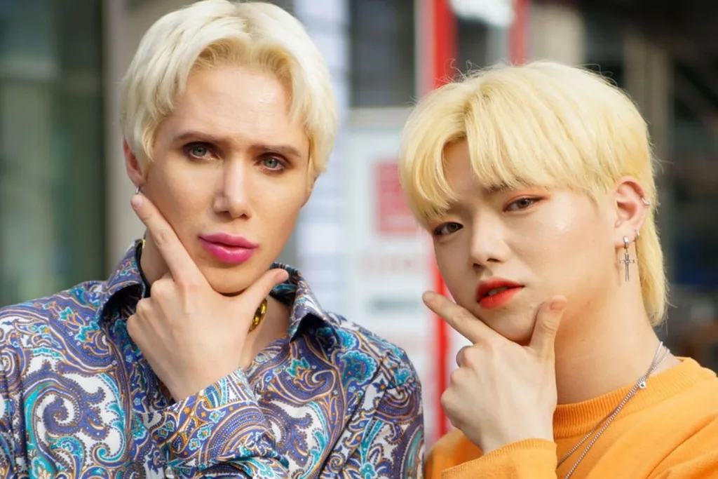 Oli London and Ta Moon