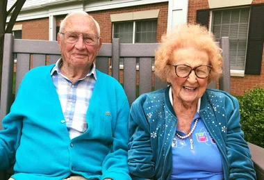 Woman who never wed gets married at 102!