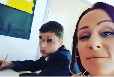 Mum crashes son’s maths class
