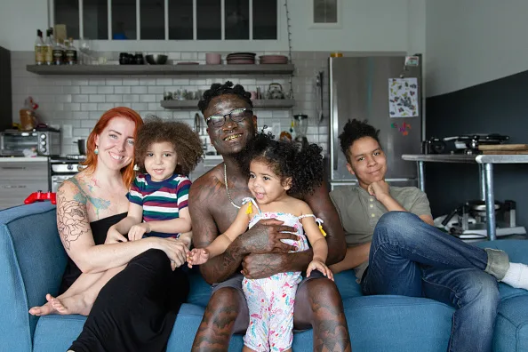 The happy family
