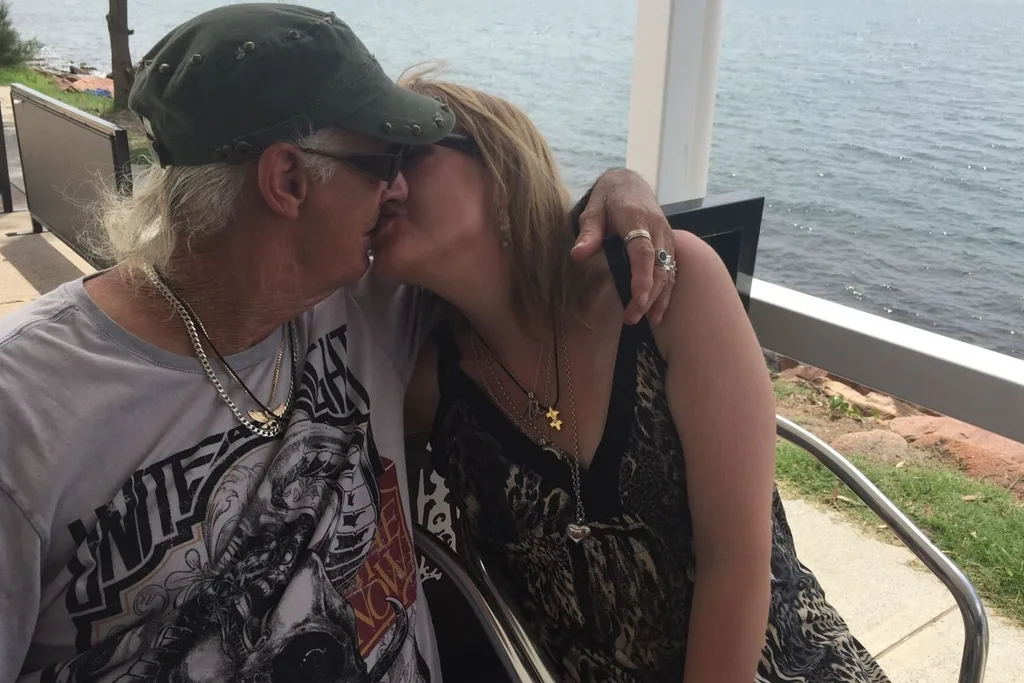 Sparks flew when we kissed