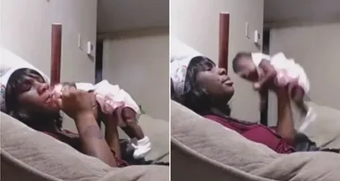 Mum charged for smoking into newborn’s face on Facebook Live