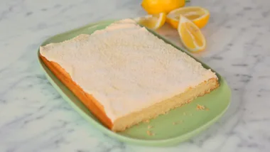 One Bowl Lemon Squash Cake