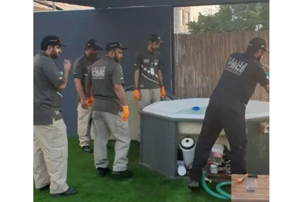 CSI team investigating