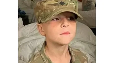 Boy, 9 , sobs in court as he stands on trial accused of murdering his family