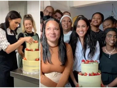 Meghan Markle shows off baking skills at latest royal visit