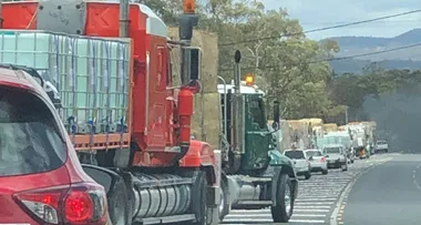 Muslims deliver truckloads of donations to drought-affected town
