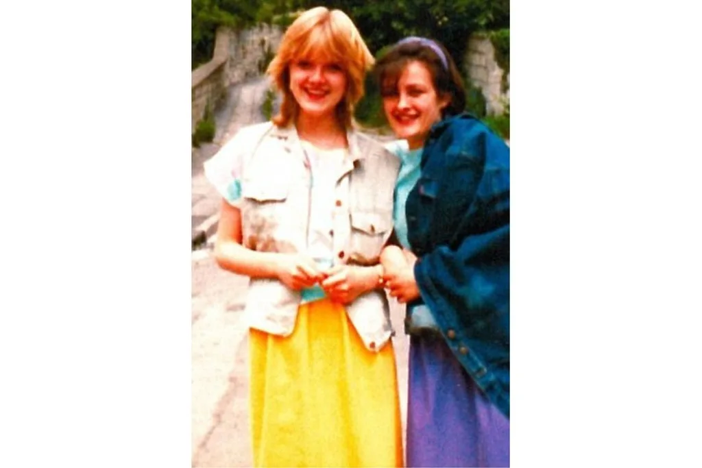 Melanie Road and friend