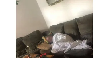 Perth couple are shocked to discover stranger asleep on their couch!