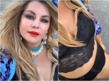 Constance Hall wears underwear to event because she’s too hot