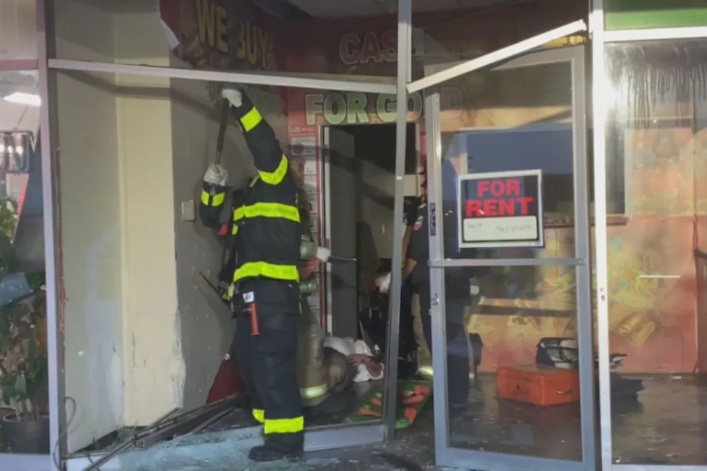 Barber shop damage