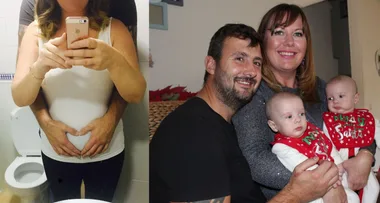 My Christmas fling gave me TWINS!