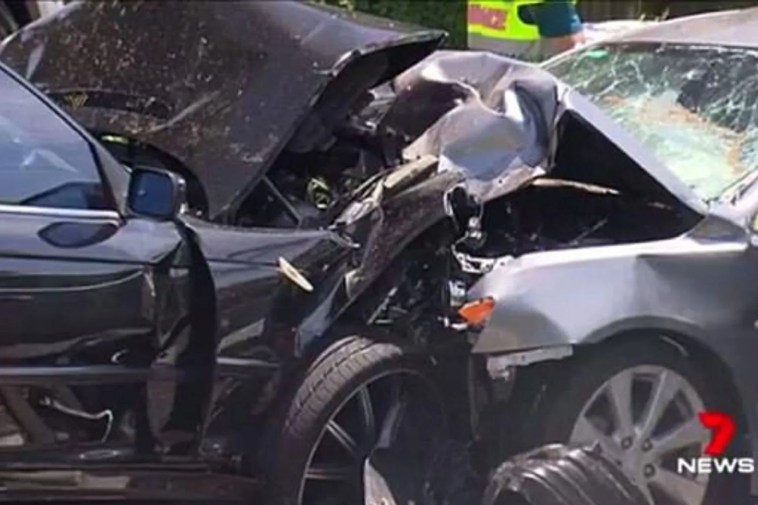 It was a head-on collision.