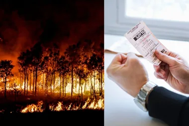 Man wins $1 million lotto after losing his home in NSW bushfires