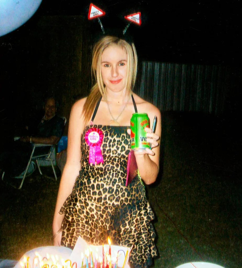 Rachael at her 21st birthday party